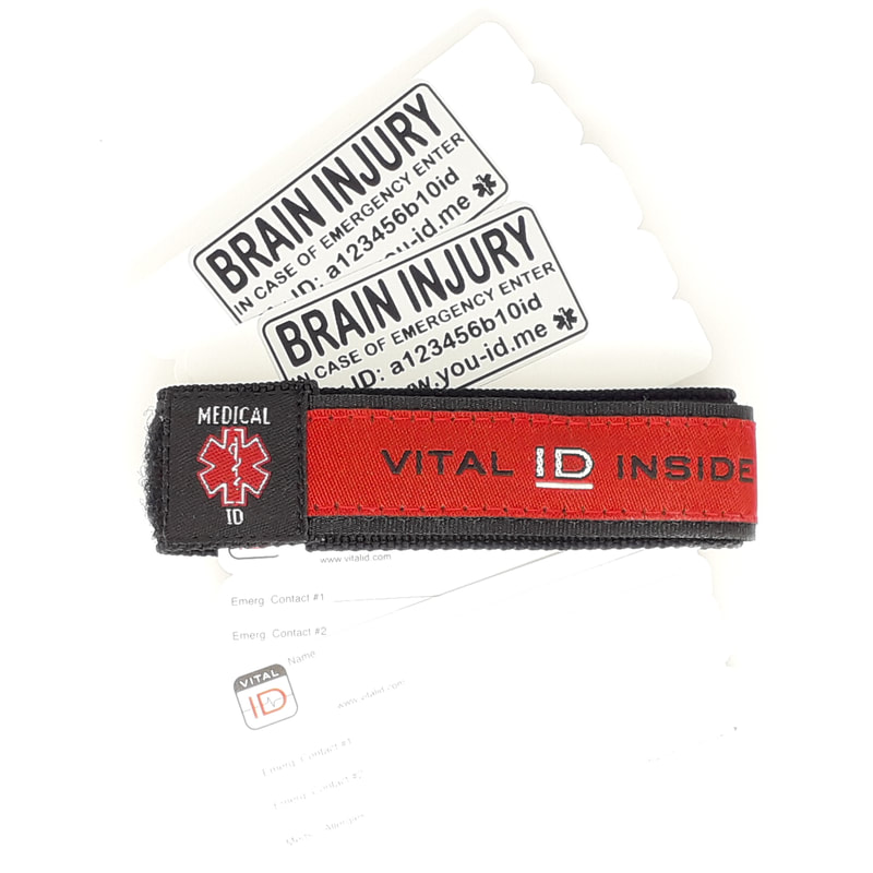brain injury awareness bracelet