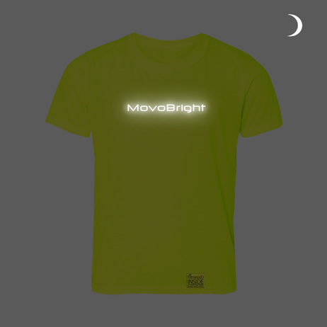 MovoBright Reflective emergency ID integrated run cycle top smartphone friendly