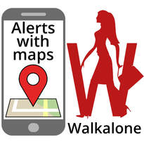 Walkalone personal safety tool is included FREE with You ID Me Platinum Plan