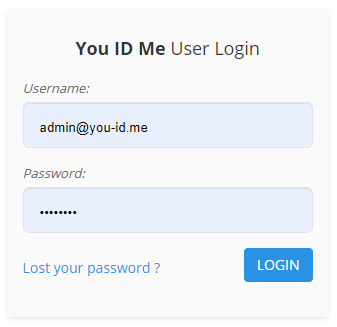 password reset you id me
