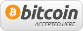 Save 50% when you pay using bitcoin