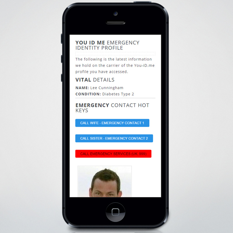 New ID plus service from You ID me allows direct dial facility to contacts in an emergency
