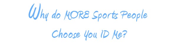 Sports Emergency Information - Why people choose You ID Me
