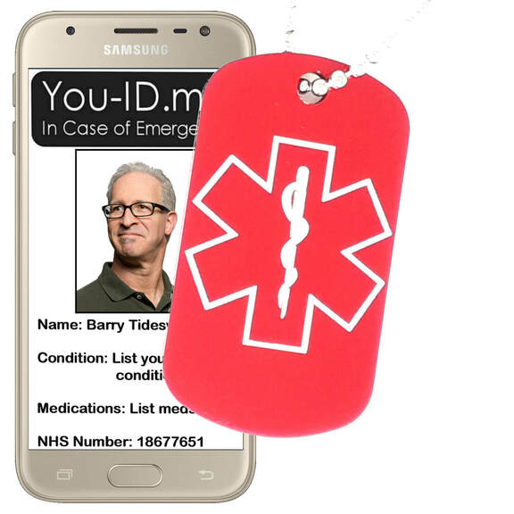 Super fast and effective emergency medical ID for ANY medical condition