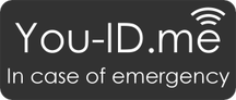Official You ID Me logo. Emergency ID and alert service.